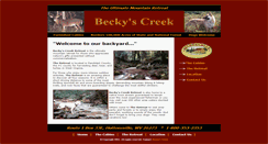 Desktop Screenshot of beckyscreekwv.com